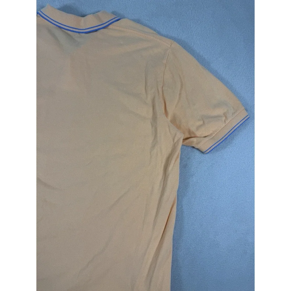 Vintage Polo Ralph Lauren Peach Short Sleeve Pocket Polo Shirt Size L